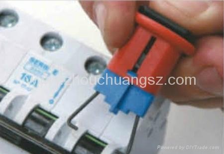 厂家直销 ZC-D02 小型断路器锁,洲创微型断路器锁 3