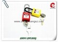 ZC-G21L Red stainless steel long shackle padlock  5