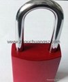 ZC- G61 Colorful Aluminum padlock with stainless steel shackle 3