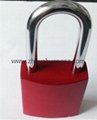ZC- G61 Colorful Aluminum padlock with stainless steel shackle 4