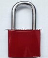 ZC- G61 Colorful Aluminum padlock with stainless steel shackle 5