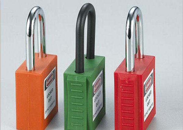 ZC-G11DP 38mm Nylon Shackle Dust-proof ABS Safety Padlock 3