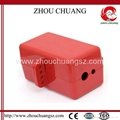 ZC-D31 坚固耐用聚苯乙烯材质 电气插头锁 安全锁具专家 3