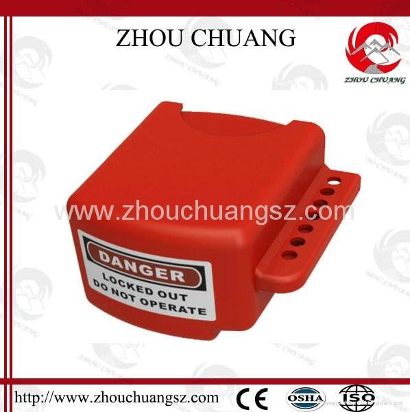 ZC-F08 Valve Lockout, Suitable For 1''to 6 1/2'' to 10' Valve Rod, PP Material  3