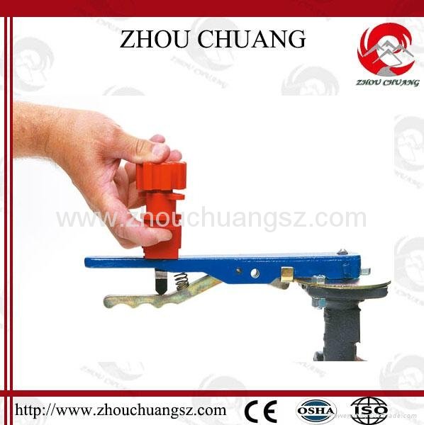 ZC-F34 Universal Valve /steel cable Lockout 4
