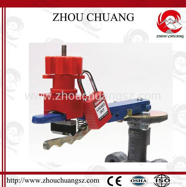 ZC-F34 Universal Valve /steel cable Lockout 2