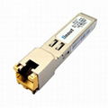 copper SFP GLC-T RJ45 Port Optical Transceiver Modules 1