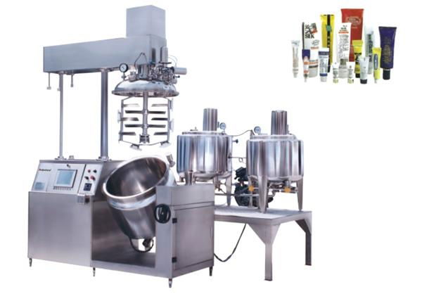 Cosmetics homogeneous emulsification unit