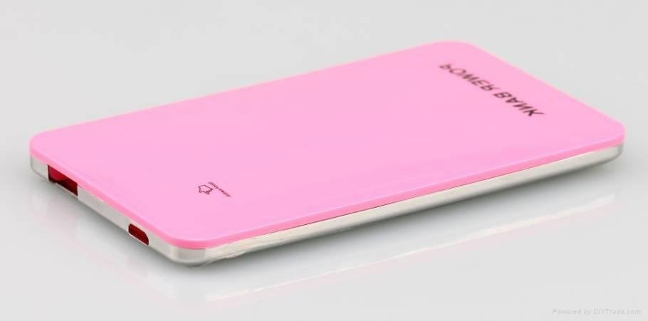   Power Bank -4000MAH (Super slim ,with Invisble touch screen )   
