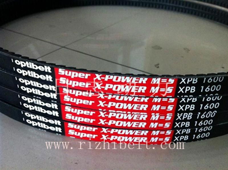 Optibelt Super X-POWER M=S--Raw edge, moulded cogged 2