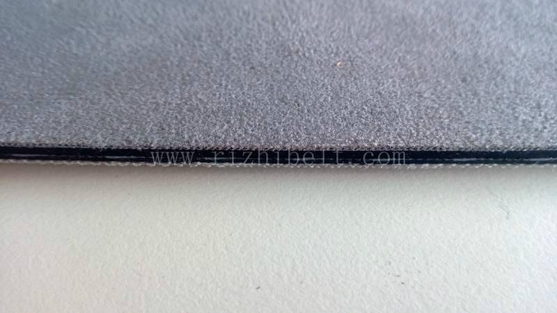 Ammeraal shock-resistant gray double-sized felt belt  NOVEbelt 250HC