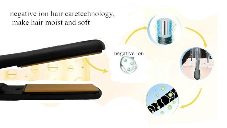 MHD highquality tourmaline ceramic hair straightener salon and househoud hair i 3
