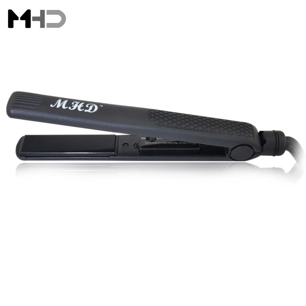 MHD professional tourmaline ceramic hair straightener PTC heater LCD display hai 5