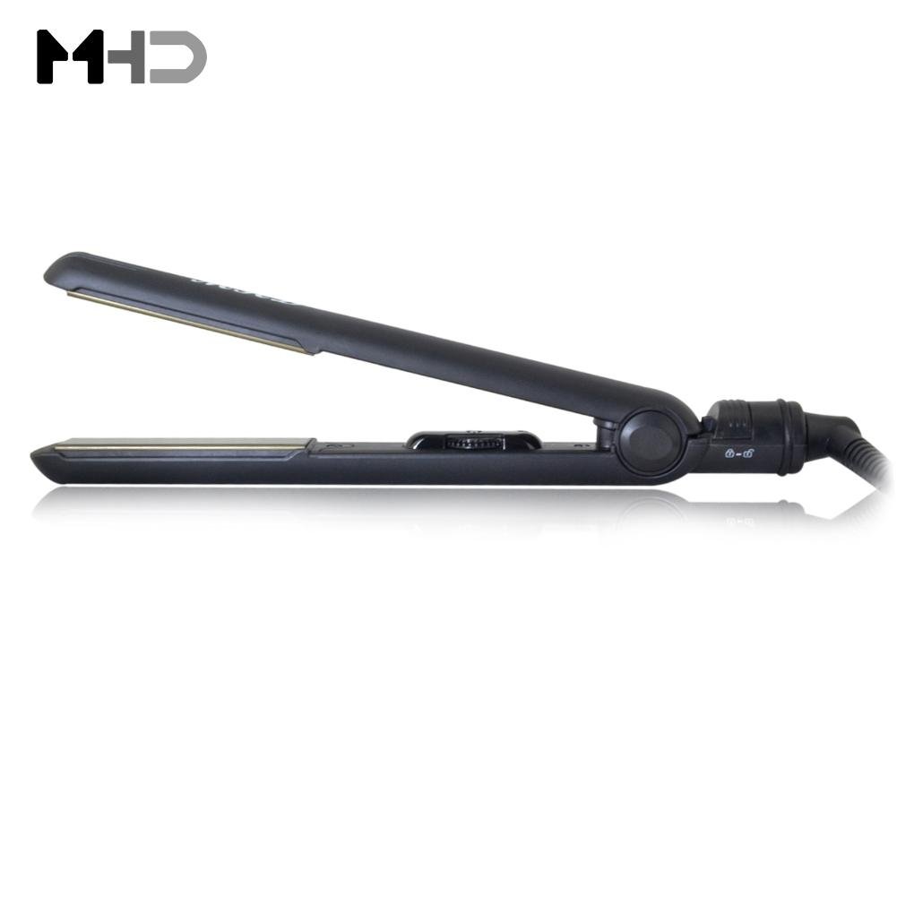 MHD professional tourmaline ceramic hair straightener hair flat iron with LCD 5