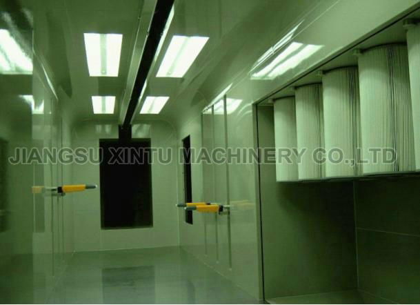  Automatic powder coating spray booth  3