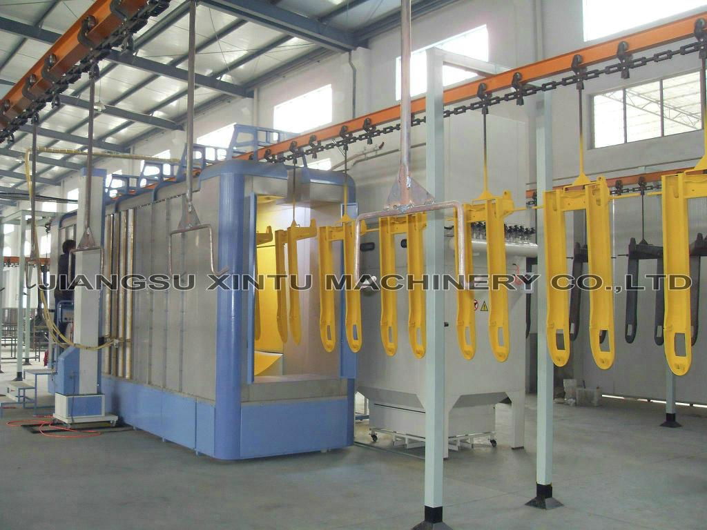 Automated Powder Coating Spray Booth 4