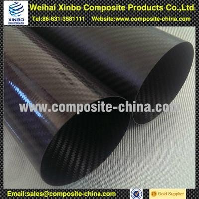 Carbon Fiber High Quality 3k weave Tube 3