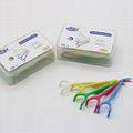 new Y shape dental floss pick 5