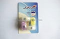 mini cute round shape dental floss for gift 10m 1