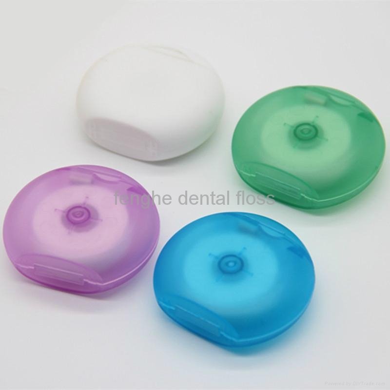 Classic Round shape dental floss with 50m spool 3