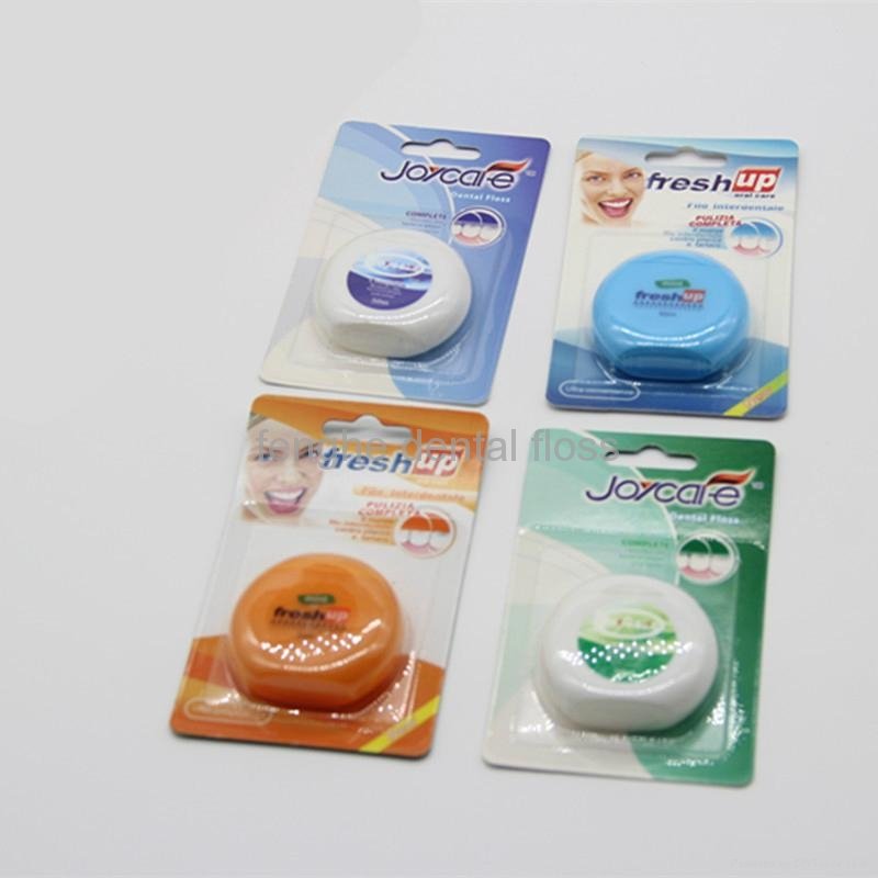 Classic Round shape dental floss with 50m spool 5