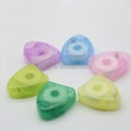 50m triangle shape mint flavor dental floss with FDA certifate