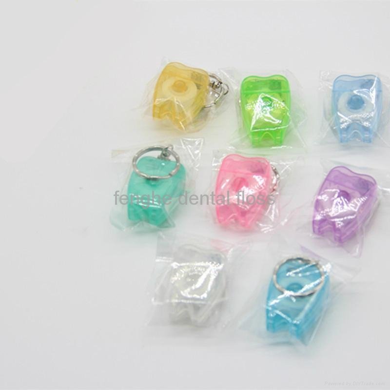 beautiful gift-dental floss with key chain 3
