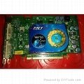Pny 7600gt 256MB DDR3 PCI Express Video Card for Iu22  Ie33 Ultrasound Machine 