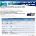 MQ-550 CE approved Automotive Exhaust  Gas Analyzer 2