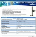 QDC-3B Semi-Automatic Vehicle Headlamp Beam Setter 3