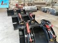 China skid steer bucket grapple,skid loader grapple attachments
