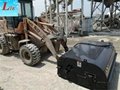 Pickup sweeper for skid steer loader,China skid steer sweeper attachments 4