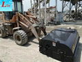 Pickup sweeper for skid steer loader,China skid steer sweeper attachments