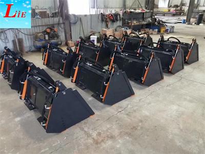 skid steer loader 4in1 bucket.China skid steer bucket