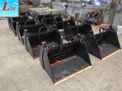 skid steer loader 4in1 bucket.China skid steer bucket 2