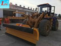 China skid steer snow blade wheel loader snow plows attachments