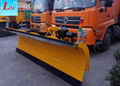 China skid steer snow blade wheel loader snow plows attachments