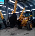 China skid steer tree removal skid steer tree transplanter attachments