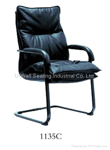 Office chairs High back black multifunction leather  4