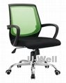 black mid back mesh swivel typist computer office chairs promotion new 4