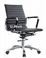 2015 Office high back metal steel executive leather chair China 2