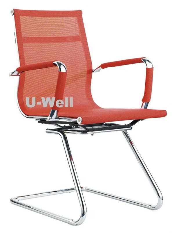 2015 Office high back metal steel executive leather chair China 4