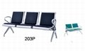 Hottest public airport guest reception waiting chairs seating 3