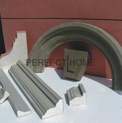 EPS arch decorative window frame window sill cornice moulding 