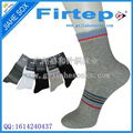 200 Needle 100% Cotton men ankle socks 3