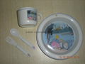 melamine children dinner set 3