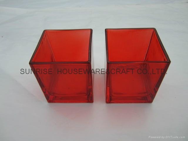 glass square candleholder 3