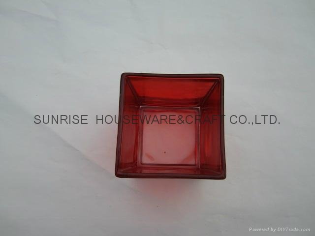 glass square candleholder 2