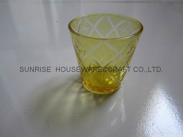 glass candleholder 5