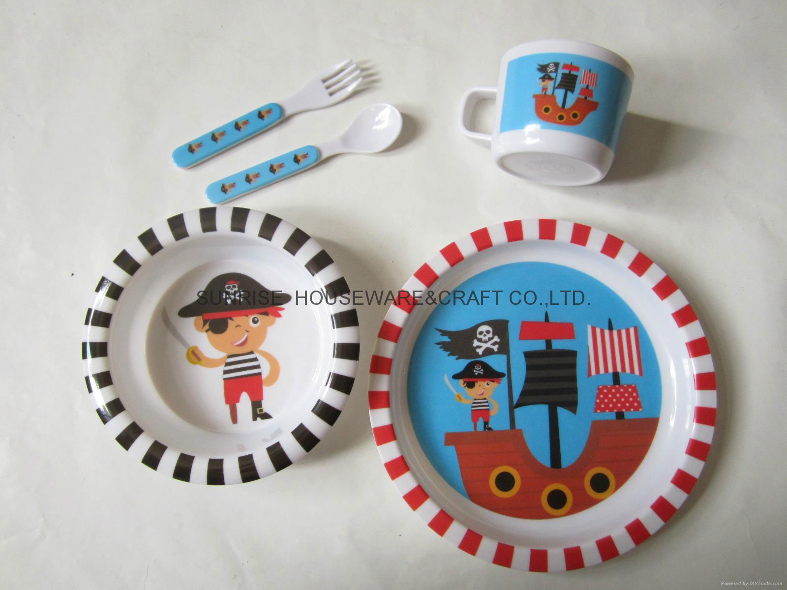 melamine kid dinnerware